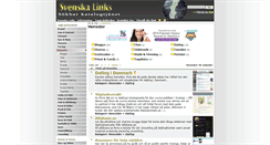 Desktop Screenshot of hemsidor.svenskalinks.se