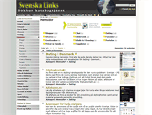 Tablet Screenshot of hemsidor.svenskalinks.se