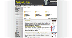 Desktop Screenshot of konst-kultur.svenskalinks.se