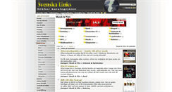 Desktop Screenshot of musik-film.svenskalinks.se
