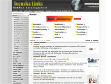 Tablet Screenshot of bostad.svenskalinks.se